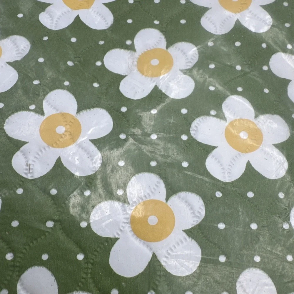 Vintage 60s 70s Stand Mixer Kitchen Appliance Cover Toaster Daisy Prop Vinyl